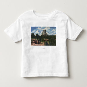 Teton National Park, WY - Devil's Tower near Toddler T-Shirt