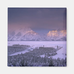 Teton Range from Snake River Overlook, Grand Magnet