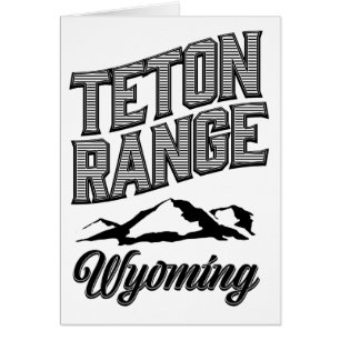 Teton Range, Wyoming