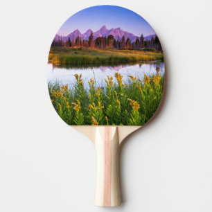 Teton Sunrise Ping Pong Paddle