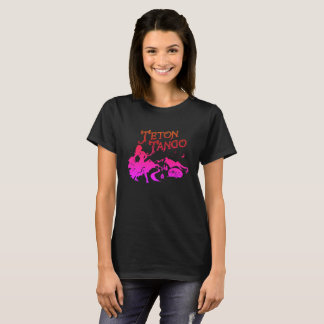 Teton Tango Design pink&blk T-Shirt