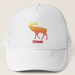 Tetons Elk Trucker Hat