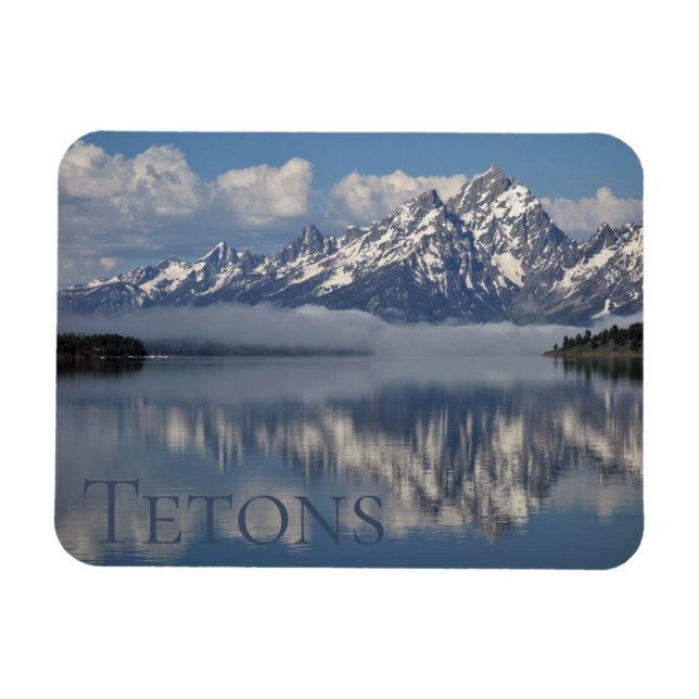 Tetons - Grand Teton National Park Wyoming Magnet (Horizontal)