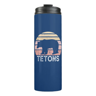 Tetons Retro Bear Thermal Tumbler