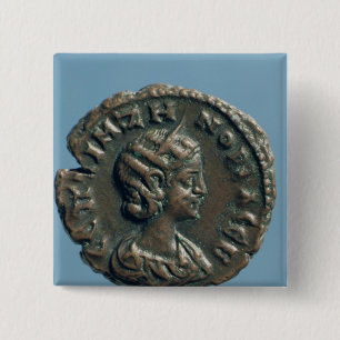 Tetrachm  of Zenobia, Queen of Palmyra 15 Cm Square Badge