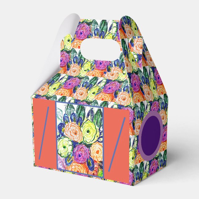 Tetradic Favour Box (Front Side)