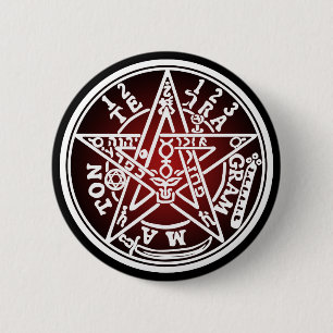 TETRAGRAMMATON 01 6 CM ROUND BADGE