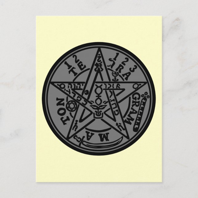 TETRAGRAMMATON POSTCARD (Front)