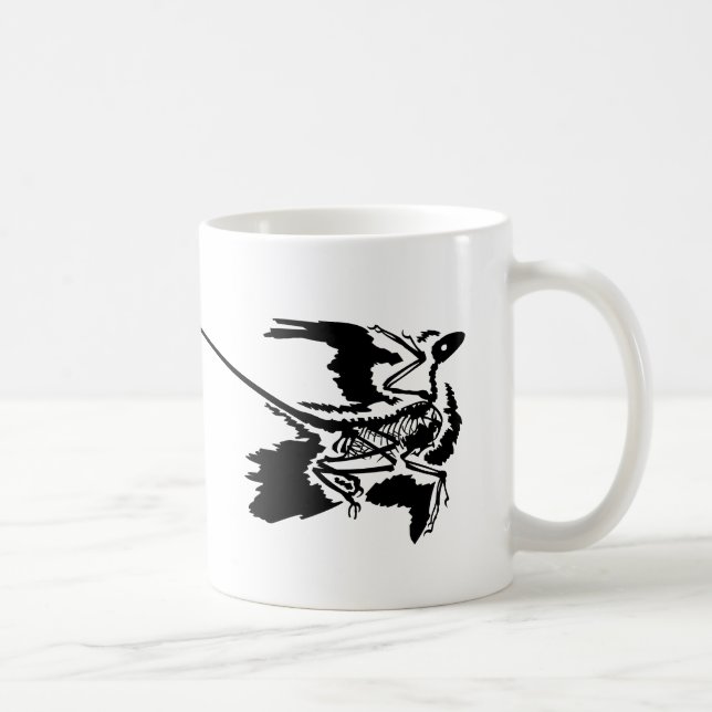 'Tetrapteryx' & Microraptor Coffee Mug (Right)