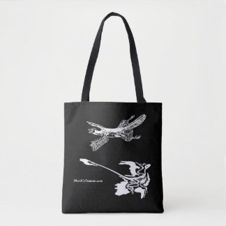 'Tetrapteryx' & Microraptor Tote Bag