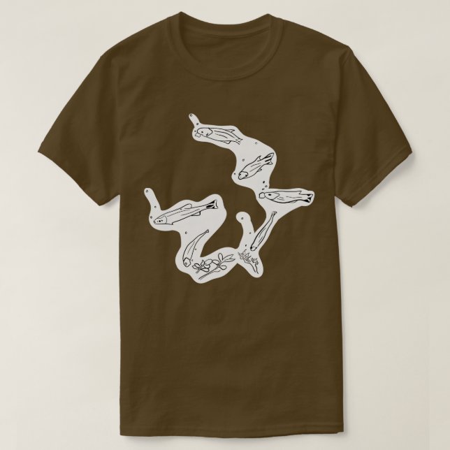 Tetras Playing T-Shirt (Design Front)