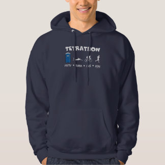 Tetrathon Triathlon T-shirt Hoodie