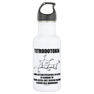 Tetrodotoxin Blocks Action Potentials In Nerves 532 Ml Water Bottle