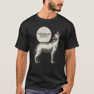 Tettegouche State Park Minnesota MN Wolf Moon Vaca T-Shirt