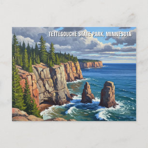 Tettegouche State Park Minnesota Travel Postcard