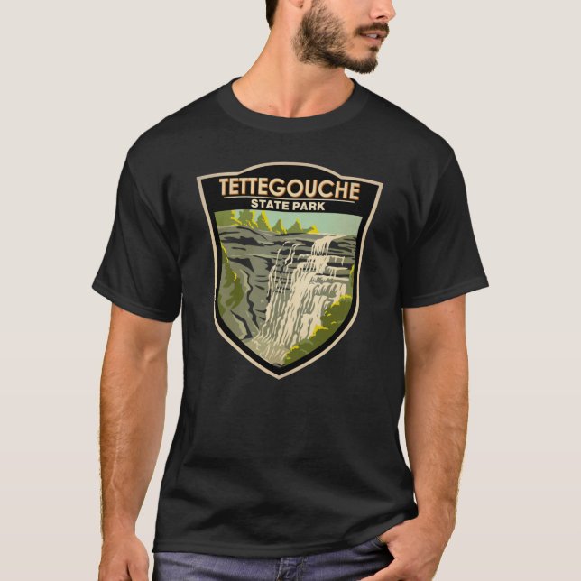 Tettegouche State Park Minnesota Vintage T-Shirt (Front)