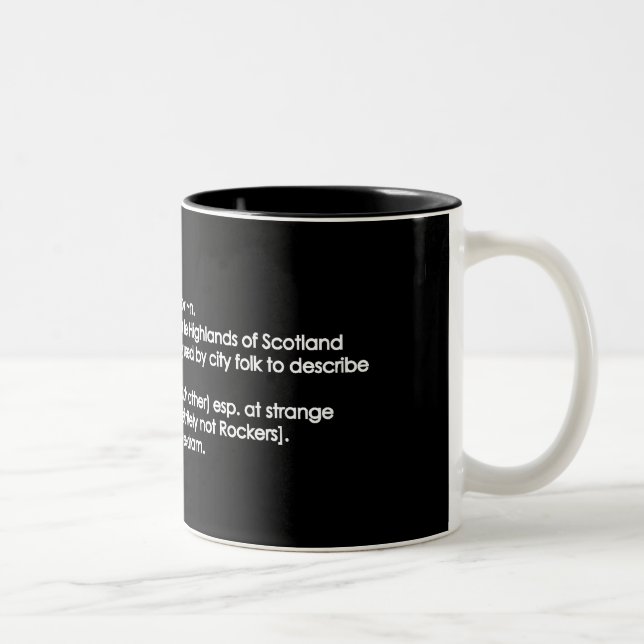 Teuchter Two-Tone Coffee Mug (Right)