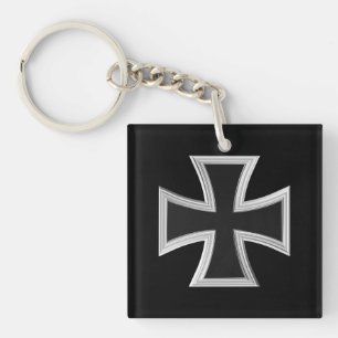 Teutonic cross key ring