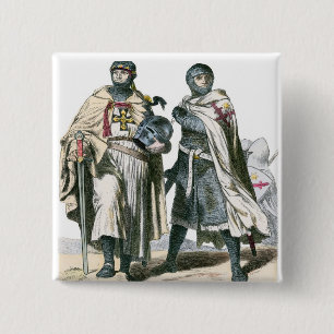 Teutonic Knights 15 Cm Square Badge