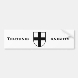 Teutonic Knights Bumper Sticker