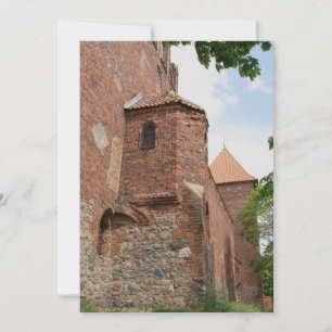 Teutonic Order Castle Neidenburg Invitation