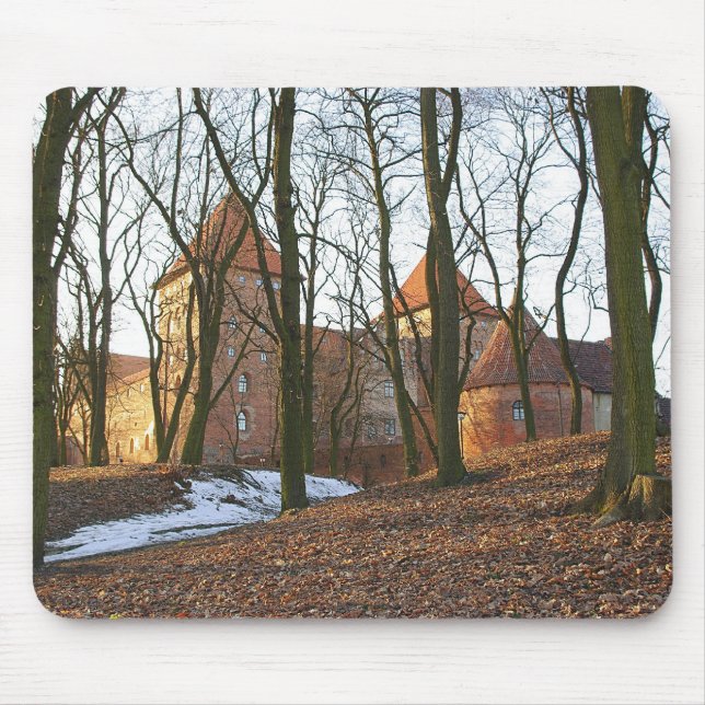 Teutonic Order castle Neidenburg - Mousepad (Front)