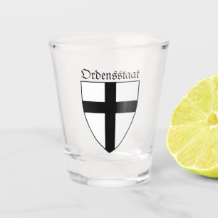 Teutonic Order (Ordensstaat) coat of arms Shot Glass