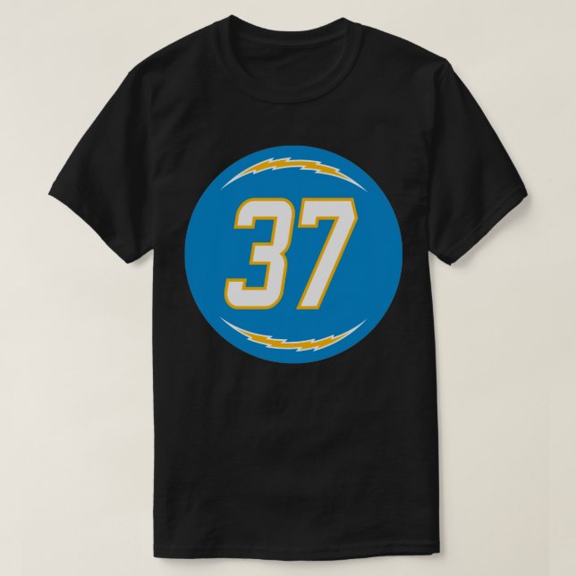 Tevaughn Campbell Number 37 Jersey Los Angeles Cha T-Shirt (Design Front)