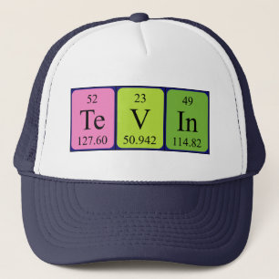 Tevin periodic table name hat