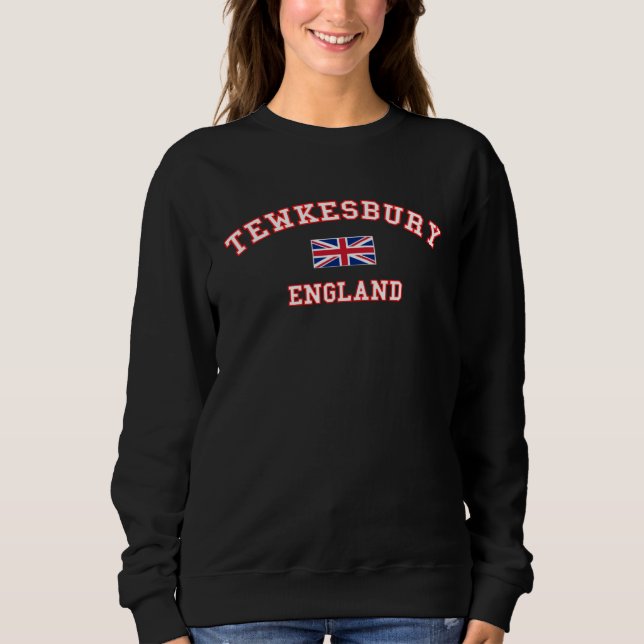 TEWKESBURY British Flag Badge Sweatshirt (Front)