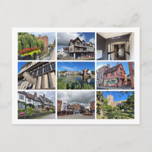 Tewkesbury Holiday Postcard