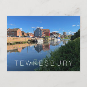 Tewkesbury Holiday Postcard