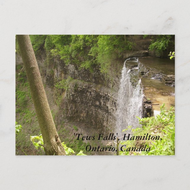 'Tews Falls', Hamilton, Ont... Postcard (Front)