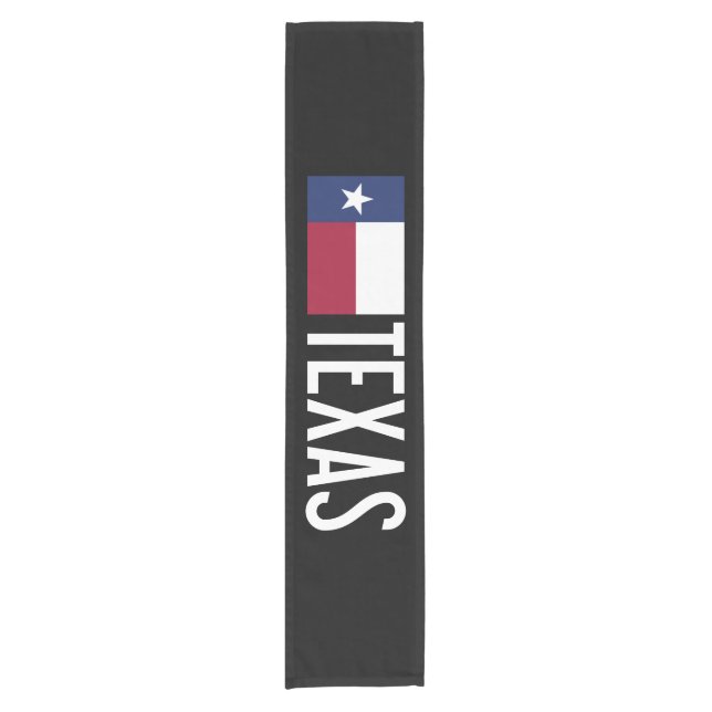 Texan Flag & Texas Short Table Runner (Front)