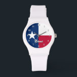 Texan flag watches | Personalizable with name<br><div class="desc">Texan flag watches | Personalizable with name. Cool watches with flag of Texas.</div>