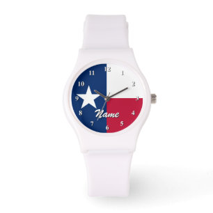 Texan flag watches   Personalizable with name