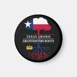 Texan Grown with Liechtenstein Roots Magnet