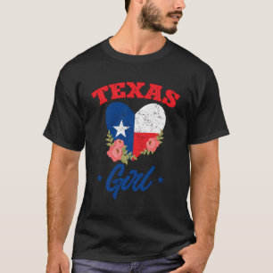 Texan Lone Star State Funny Texas Girl T-Shirt