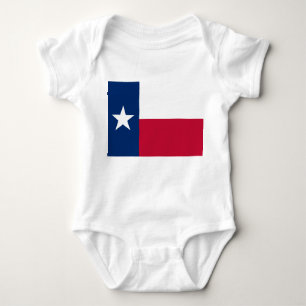 Texan State Flag (Texas) Baby Bodysuit
