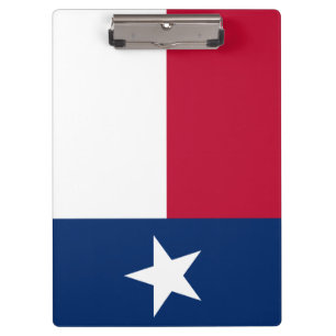 Texan State Flag (Texas) Clipboard