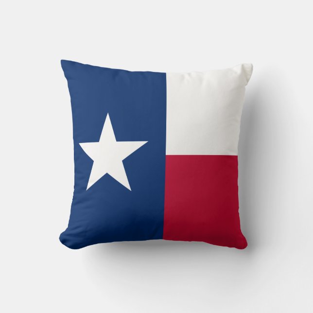 Texan State Flag (Texas) Cushion (Front)