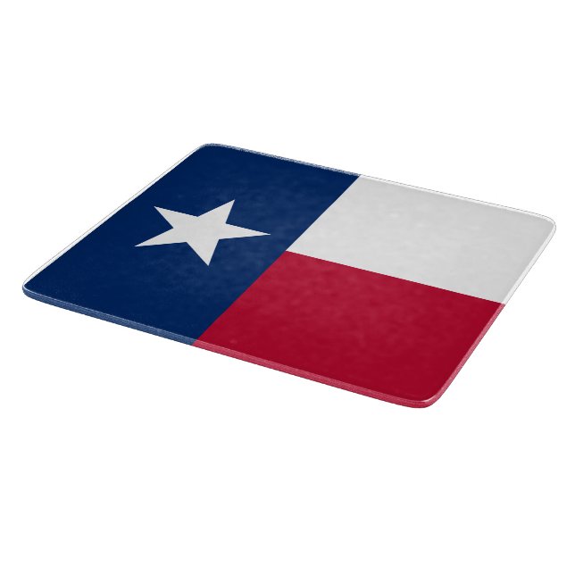 Texan State Flag (Texas) Cutting Board (Corner)
