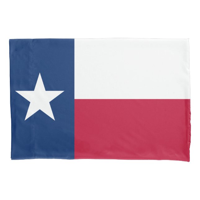 Texan State Flag (Texas) Pillowcase (Front)