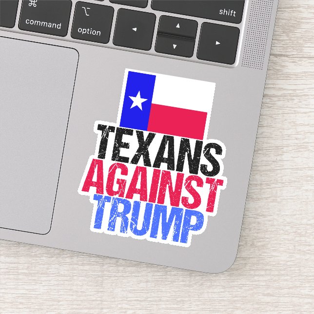 Texans Against Trump Texas Democrat Laptop (Detail)