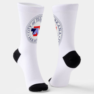 Texarkana (Arkansas) city flag Socks
