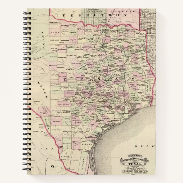 Texas 12 notebook (Front)