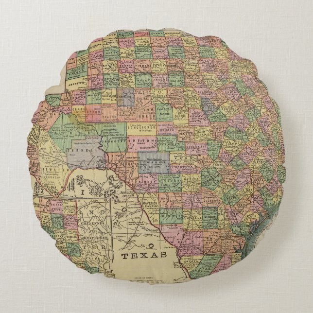 Texas 13 round cushion (Front)