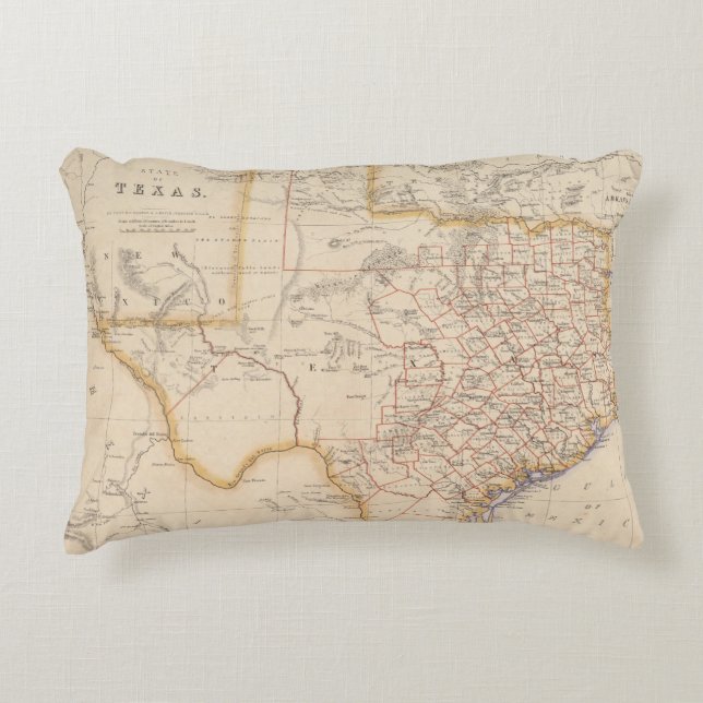 Texas 4 decorative cushion (Front)
