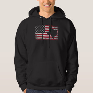 Texas 4th Of July American Flag Usa America Patr Hoodie