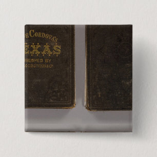 Texas 6 15 cm square badge